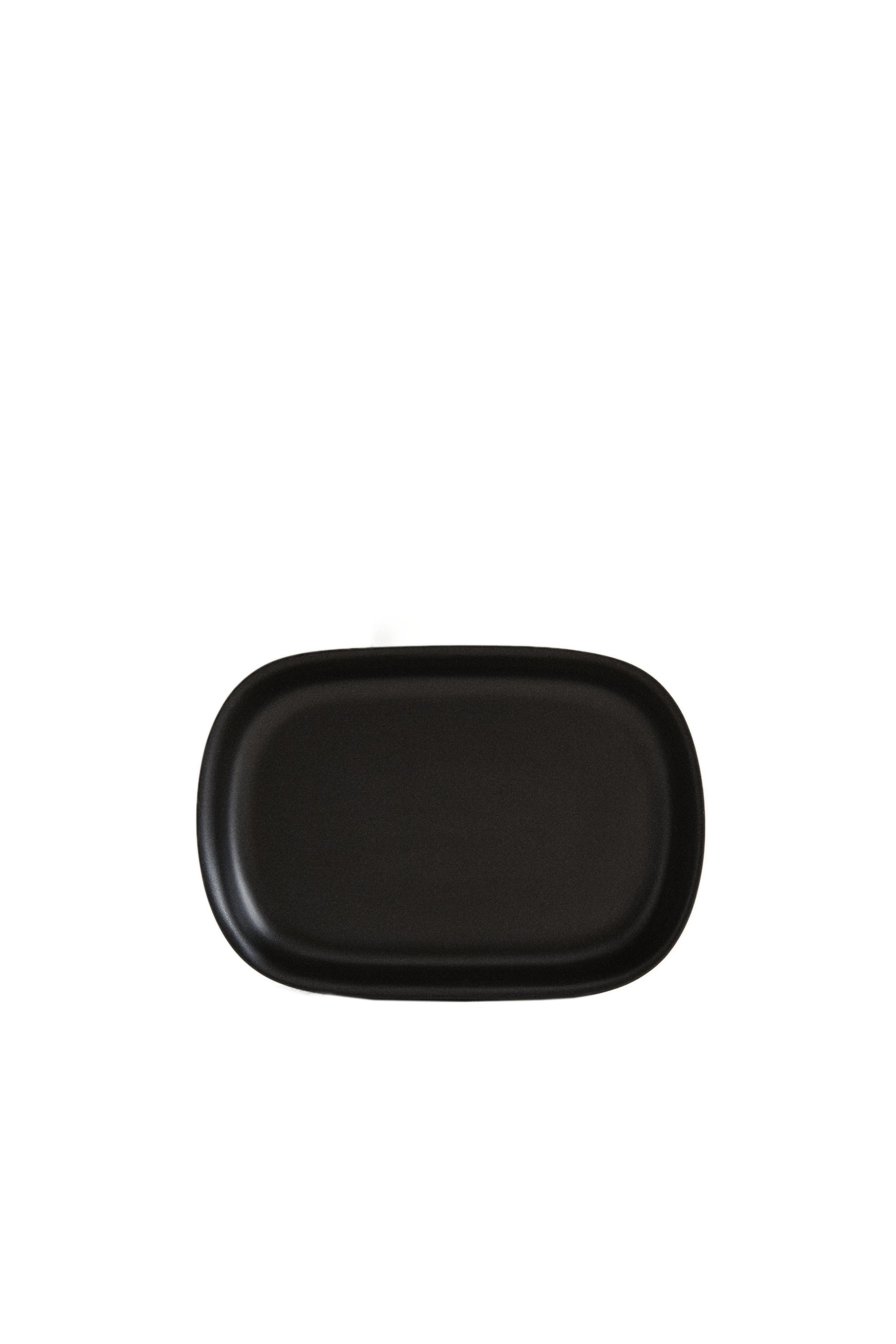 PORTE-SAVON RÉSINE NOIR